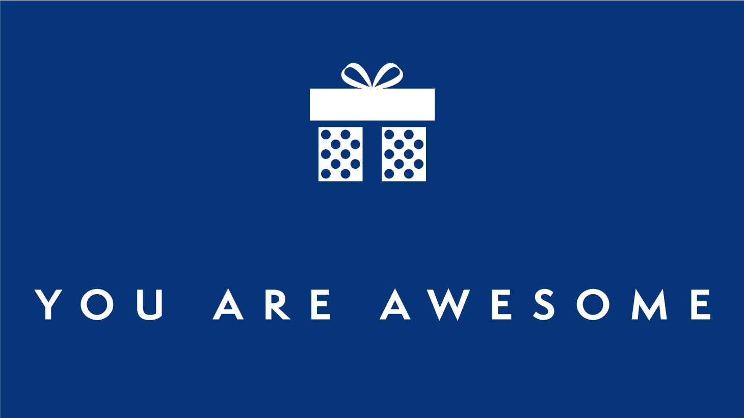 Gift Card- You Are Awesome
